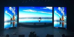 Painel de LED para show, palco, apresentação artística e evento visual