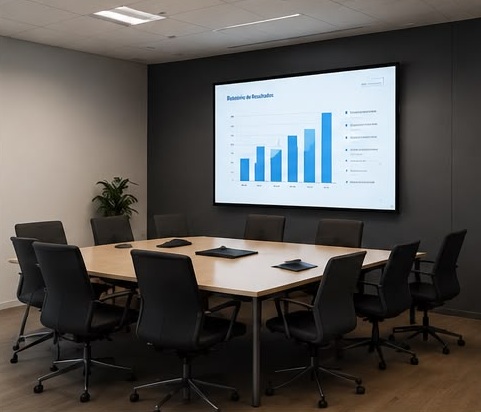 Soluções audiovisuais para eventos corporativos